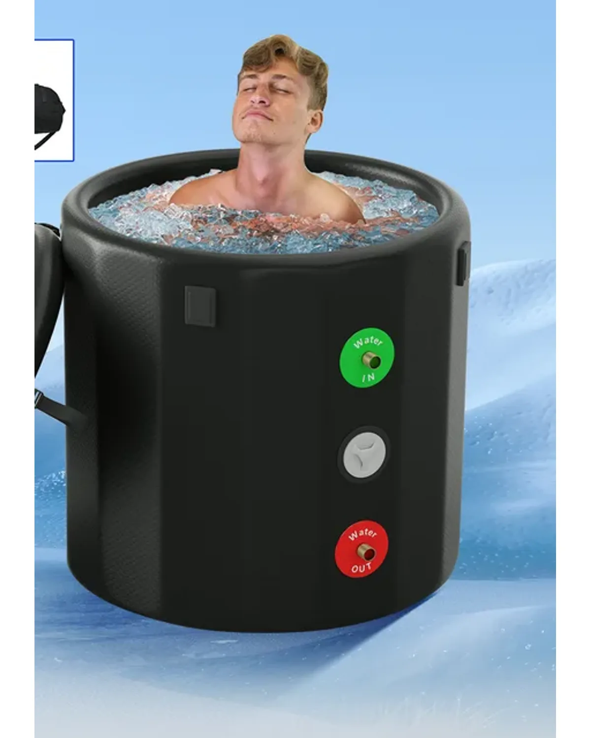 Bồn ngâm lạnh cold plunge phục vụ hồi phục sau vận động
